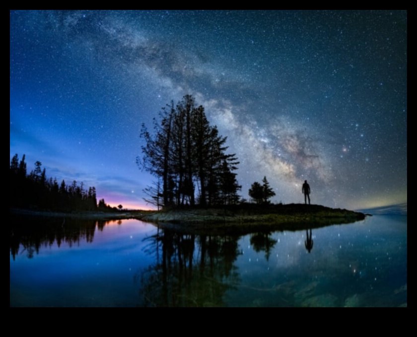 Debesu rāmums: Kosmiskā mierīgā kustība, izmantojot astrofotografēšanas stilus