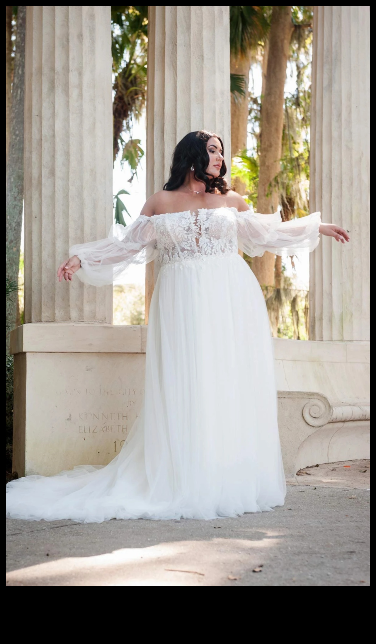 Izliekta elegance: liela izmēra Bridal Couture starojums
