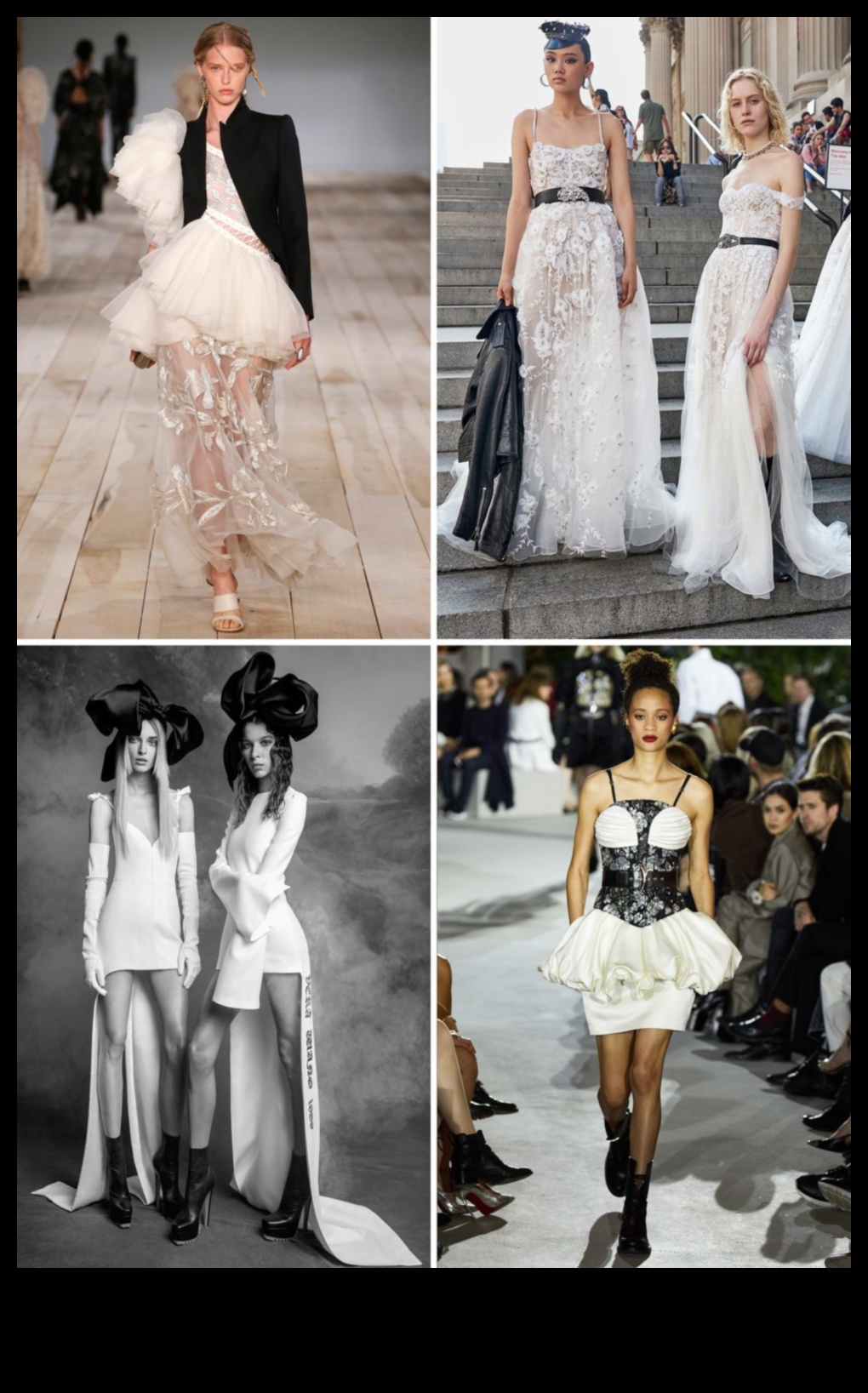 Stilīgi zvēresti: moderns līgavas mode