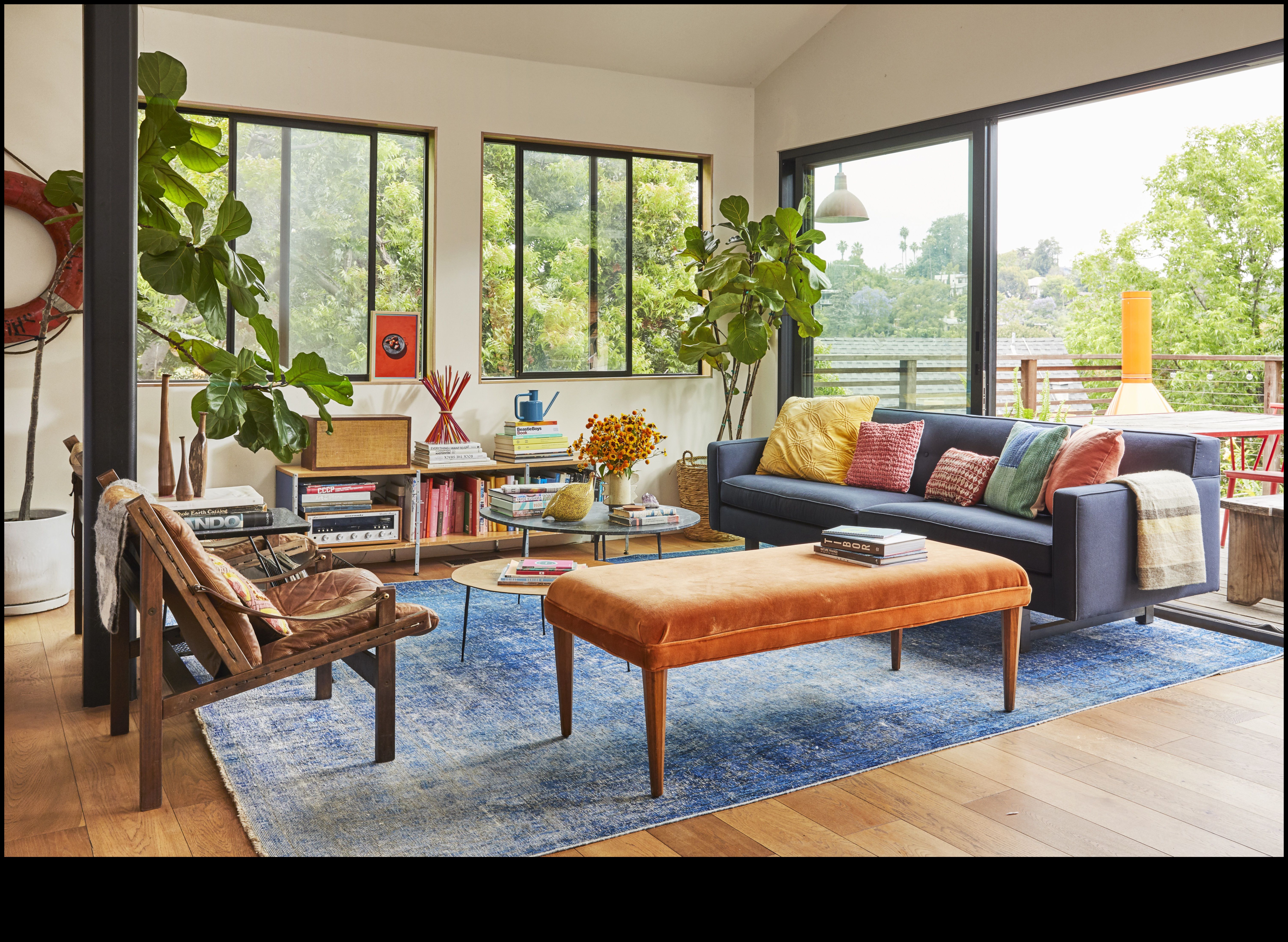 Mūsdienu viesistabas dekoru idejas