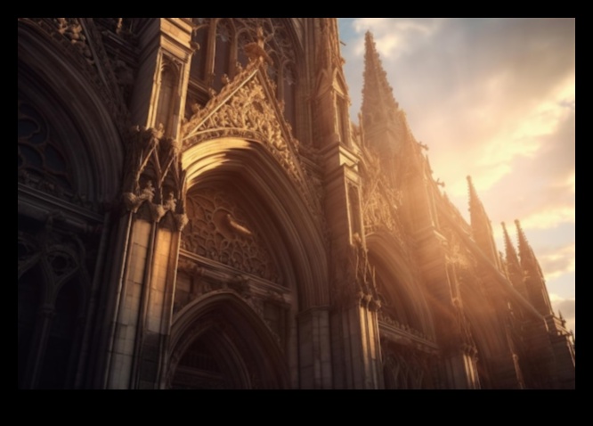 Gothic Grandeur: arhitektūras fotogrāfija tās virsotnē