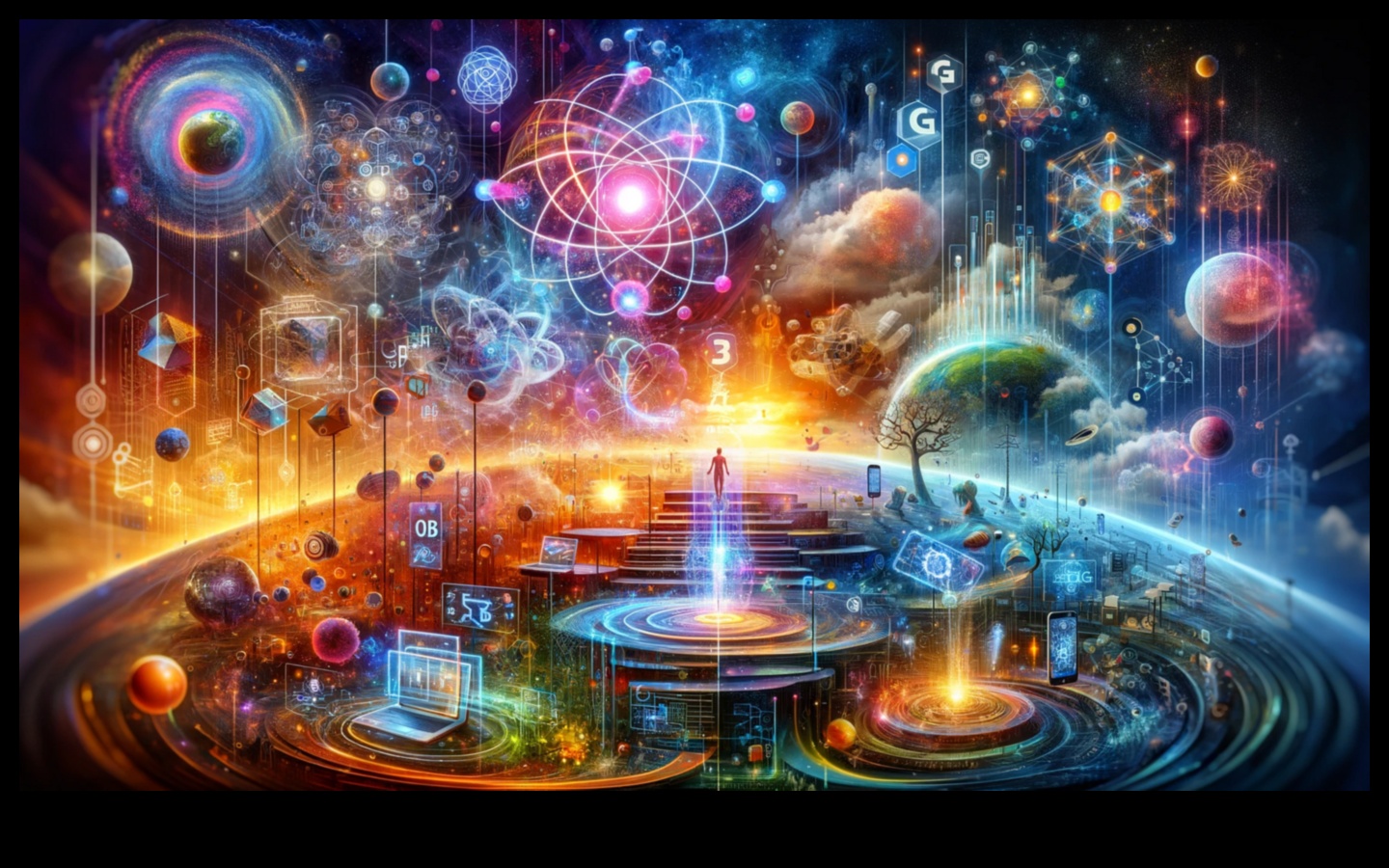 Kvantu simfonija: mākslinieciskās vīzijas un tehniskās precizitātes līdzsvarošana skaitļošanas pieredzē