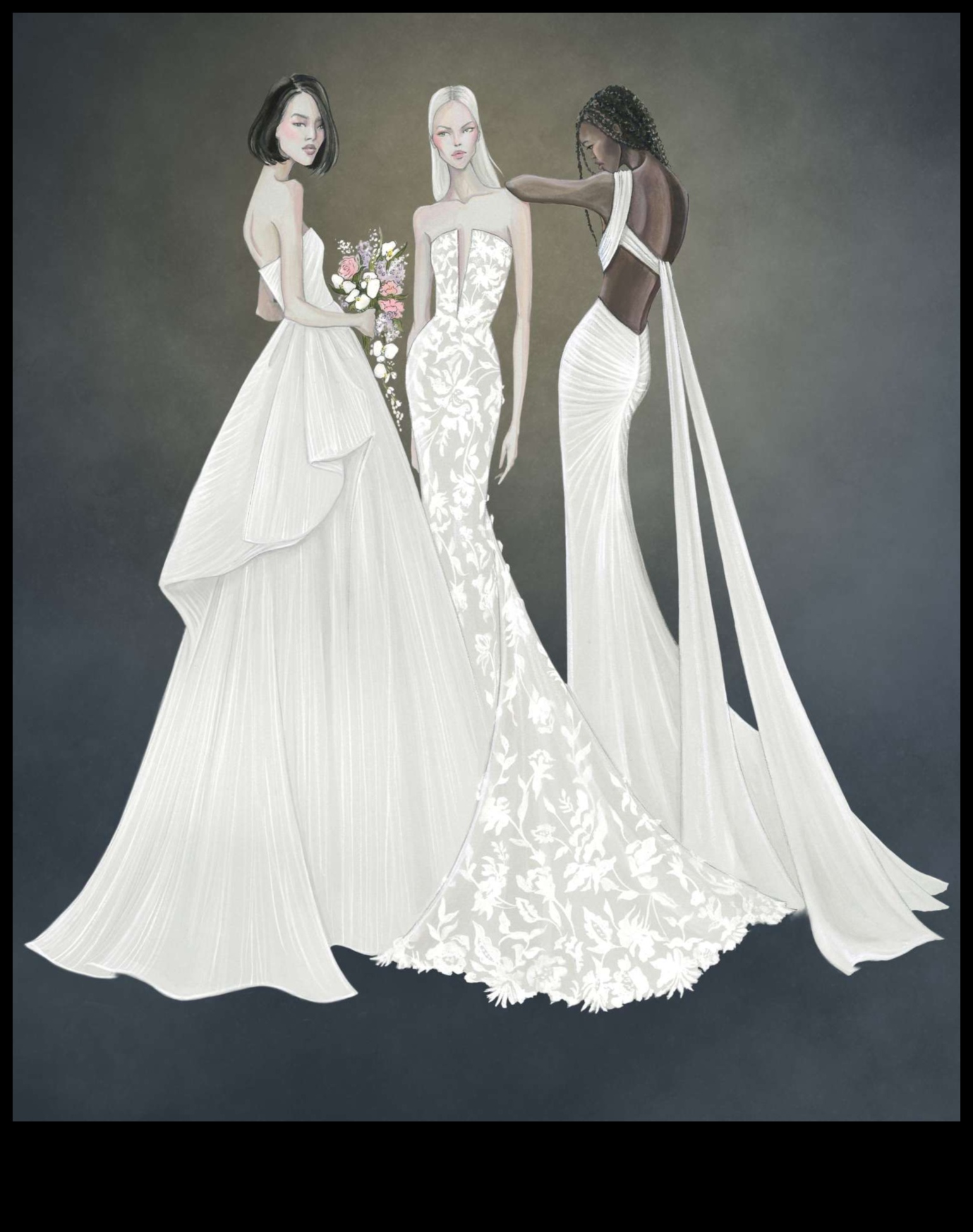 Skrejceļa starojums: tiek prezentēti mūsdienīgi līgavu tērpi