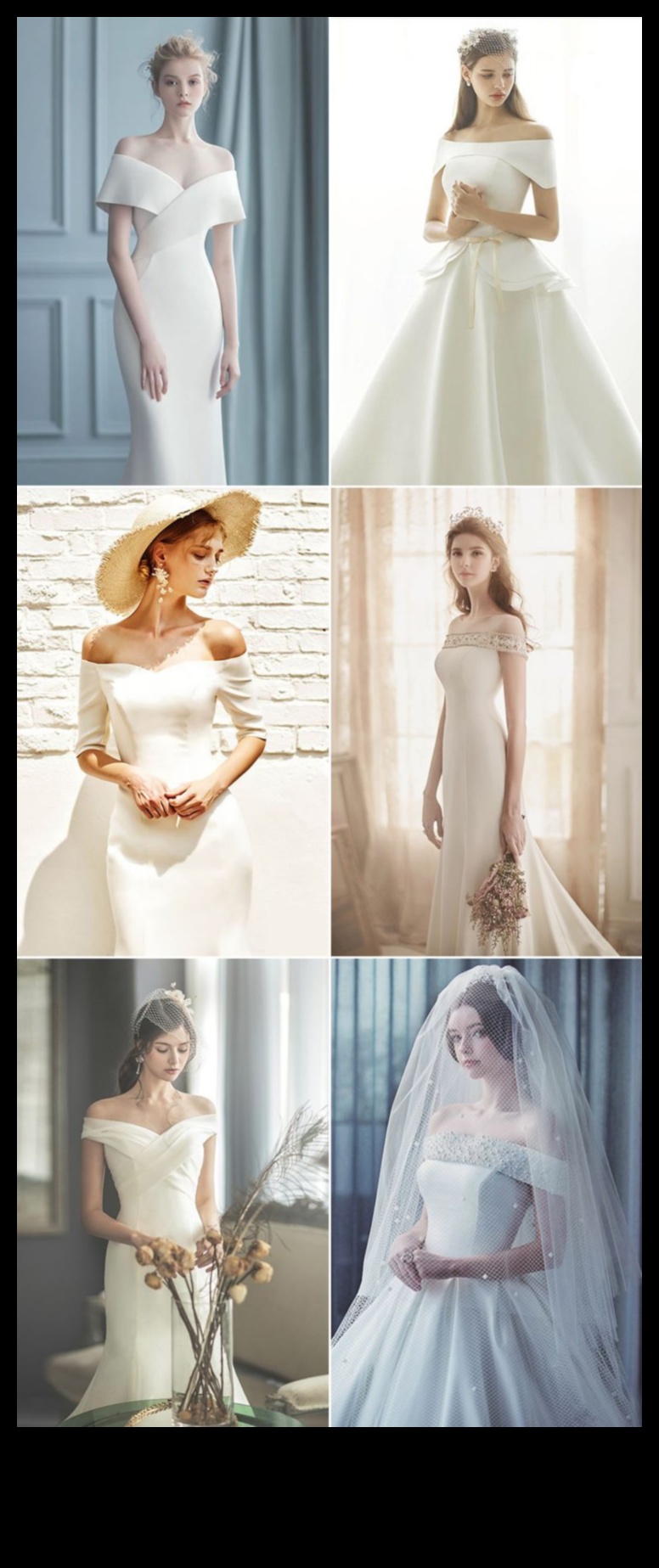 Pilsētas ainava Glam: mūsdienu klasika mūsdienu līgavu modē