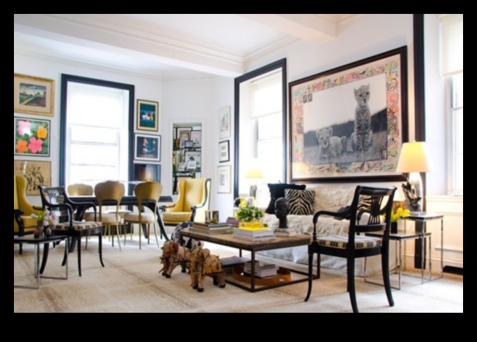 Kur es varu atrast unikālu un eklektisku interjera dekoru iedvesmu?