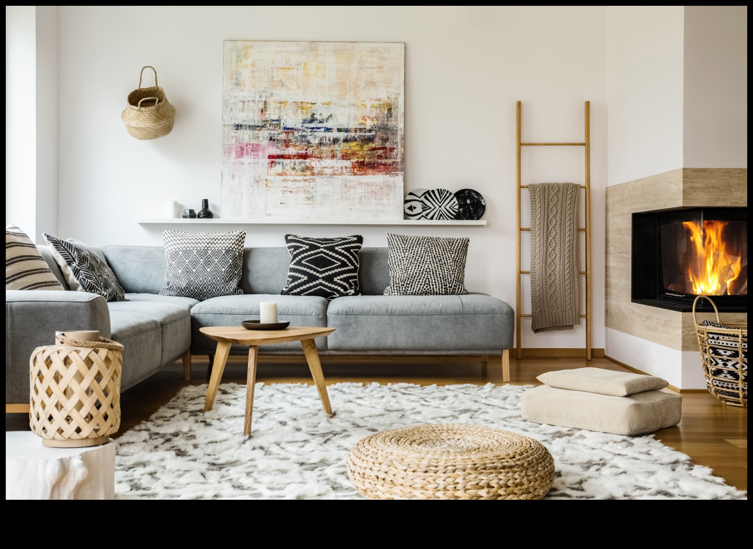 Kā es varu iekļaut industriālo šiks dekoru savā dzīvojamā istabā ar pilsētas elementiem?