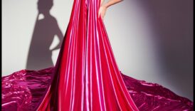 Kinematogrāfiskā mode: drāma un modes elegance fotogrāfijās