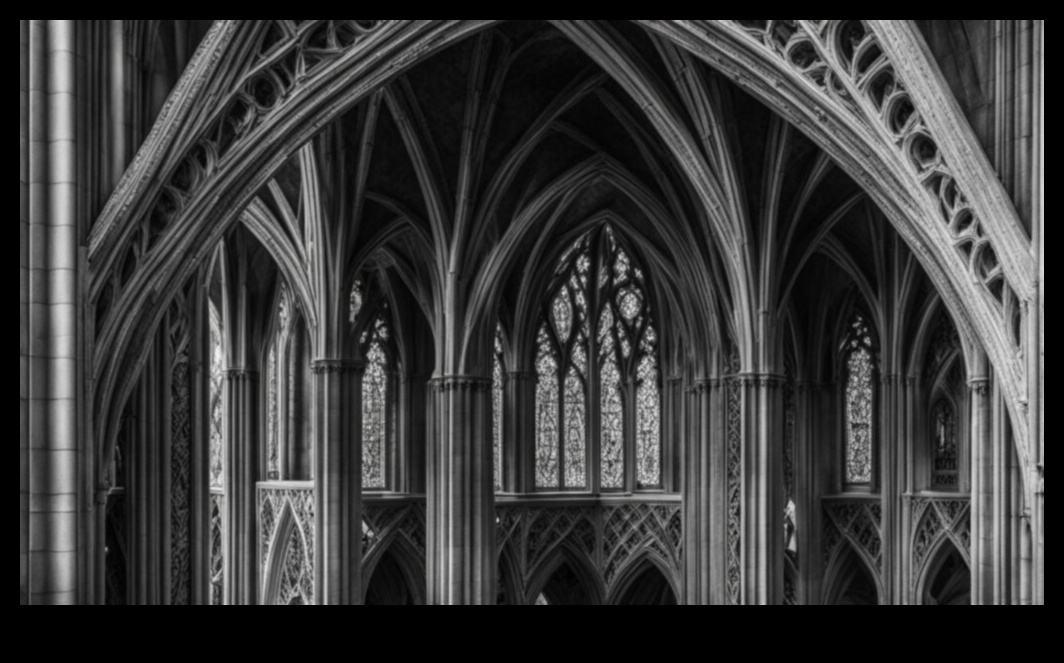 Gothic Grandeur: arhitektūras fotogrāfija tās virsotnē