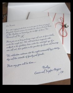 Mīlestības piezīmes: personalizētu ielūgumu izstrāde