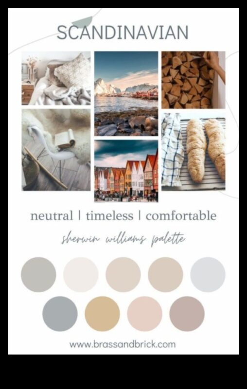 Kā panākt skandināvu virtuves dekoru ar neitrālu krāsu paleti?